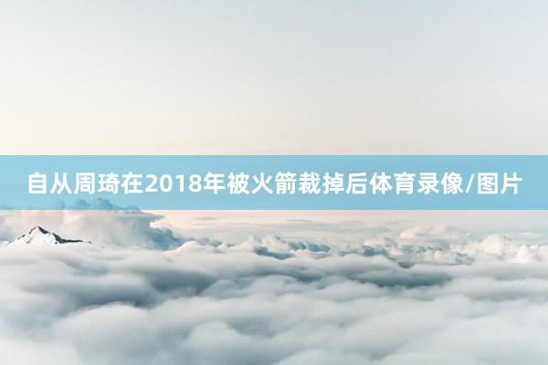 自从周琦在2018年被火箭裁掉后体育录像/图片